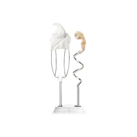 Plakiklis TEFAL | Hand Mixer | PrepMix+ HT462138 | Hand Mixer | 500 W | Greičių skaičius 5 | Turbo mode | Baltas