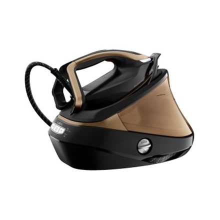 TEFAL | Pro Express Vision garo stotis | GV9820 | 3000 W | 1,2 l | 9 barai | Automatinis išjungimas | Vertikali garų funkcija | Kalkių valymo funkcija | Juodas/Auksas