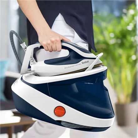 Lygintuvas Tefal Steam Station Pro Express | GV9712E0 | 3000 W | 1.2 L | Baltos/mėlynos spalvos