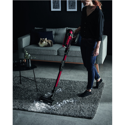 Dulkių siurblys TEFAL | Vacuum Cleaner | TY98A9 X-force Flex Animal Care | Cordless operating | 150 W | 25.2 V | Operating time (max) 45 min | Raudona/Juodas | Garantija 24 mėn.