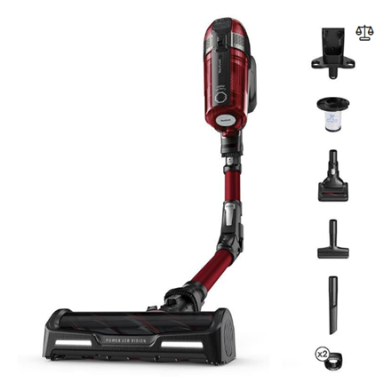 Dulkių siurblys TEFAL | Vacuum Cleaner | TY98A9 X-force Flex Animal Care | Cordless operating | 150 W | 25.2 V | Operating time (max) 45 min | Raudona/Juodas | Garantija 24 mėn.