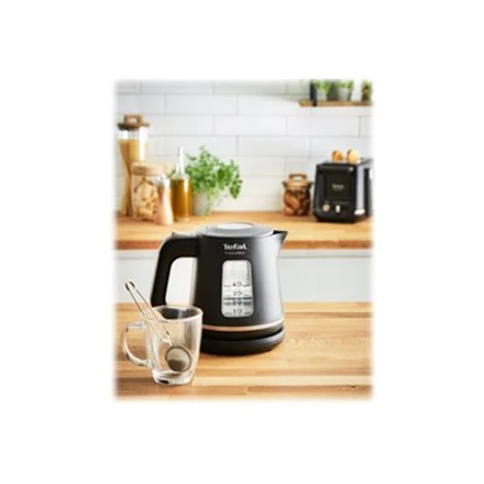 TEFAL | Virdulys | KI533811 | Electric | 2400 W | 1 L | Plastic | 360° rotational base | Juodas