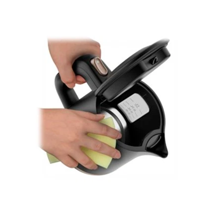 TEFAL | Virdulys | KI533811 | Electric | 2400 W | 1 L | Plastic | 360° rotational base | Juodas