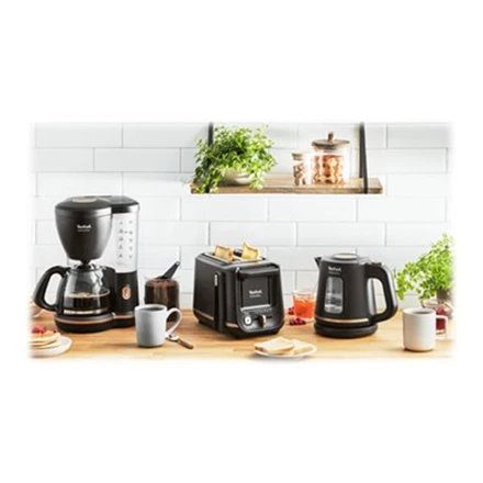TEFAL | Virdulys | KI533811 | Electric | 2400 W | 1 L | Plastic | 360° rotational base | Juodas