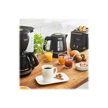 TEFAL | Virdulys | KI533811 | Electric | 2400 W | 1 L | Plastic | 360° rotational base | Juodas