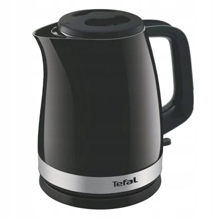 TEFAL | Virdulys | KO150F30 Delfini Vision | Electric | 2400 W | 1.5 L | Plastic | 360° rotational base | Juodas/Nerūdijantis plienas