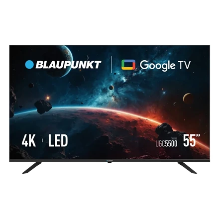 Televizorius Blaupunkt 55UGC5500S 55" 4K Ultra HD DLED Google TV WiFi Bluetooth Judas