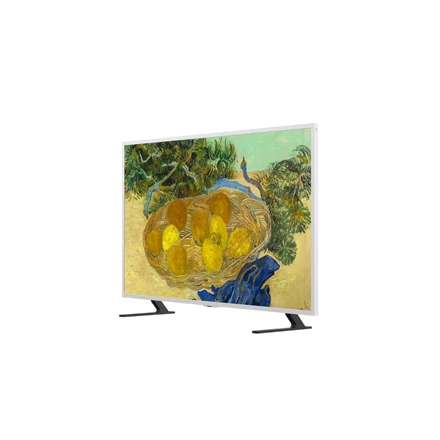 Televizorius LG QNED 4K AI Gallery TV | 55LX7B6LA | 55 | Smart TV | webOS | UHD | Snow Baltas