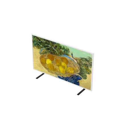 Televizorius LG QNED 4K AI Gallery TV | 55LX7B6LA | 55 | Smart TV | webOS | UHD | Snow Baltas