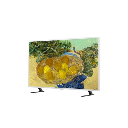 Televizorius LG QNED 4K AI Gallery TV | 55LX7B6LA | 55 | Smart TV | webOS | UHD | Snow Baltas