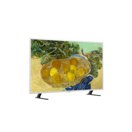 Televizorius LG QNED 4K AI Gallery TV | 55LX7B6LA | 55 | Smart TV | webOS | UHD | Snow Baltas