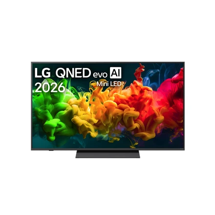 Televizorius LG QNED 4K evo AI Mini LED TV | 55QNED8EB3B | 55 | Smart TV | webOS | UHD | Juodas