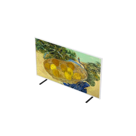 Televizorius LG QNED 4K AI Gallery TV | 65LX7B6LA | 65 | Smart TV | webOS | UHD | Snow Baltas