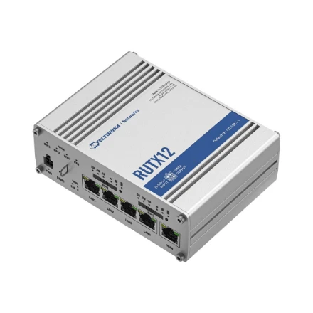 Šakotuvas TELTONIKA IOT ROUTER RUTX12 2XLTE+ETH+WIFI