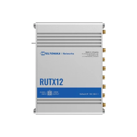 Šakotuvas TELTONIKA IOT ROUTER RUTX12 2XLTE+ETH+WIFI