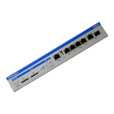 Šakotuvas Teltonika RUTXR LTE Maršrutizatorius | Enterprise Rack-Mountable SFP/LTE Maršrutizatorius | RUTXR1 | 802.11ac | 867 Mbit/s | 10/100/1000 Mbit/s | Ethernet LAN (RJ-45) jungtys 4xLAN jungtys, 1xSFP port, 1xWAN port | MU-MiMO Yes | 4G | 1