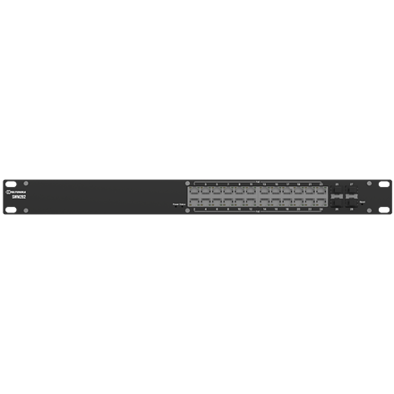 Šakotuvas „Teltonika SWM282 PoE+“ valdomas komutatorius | SWM282 | Daugiasluoksnis valdomas | SFP jungtys kiekis: 4