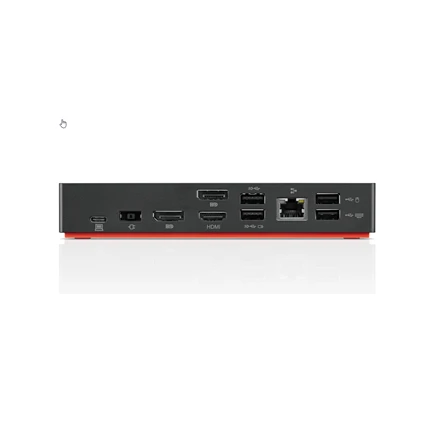 Lenovo | ThinkPad Universal USB-C Dock - EU | Docking station | Ethernet LAN (RJ-45) jungtys 1 | VGA (D-Sub) jungtys quantity 1 | DisplayPorts quantity 2 | USB 3.0 (3.1 Gen 1) Type-C jungtys quantity 1 | USB 3.0 (3.1 Gen 1) jungtys quantity 3 | USB 2.0 jungtys quantity 2 | HDMI jungtys quantity 1 | 65 W | Garantija 36 mėn.