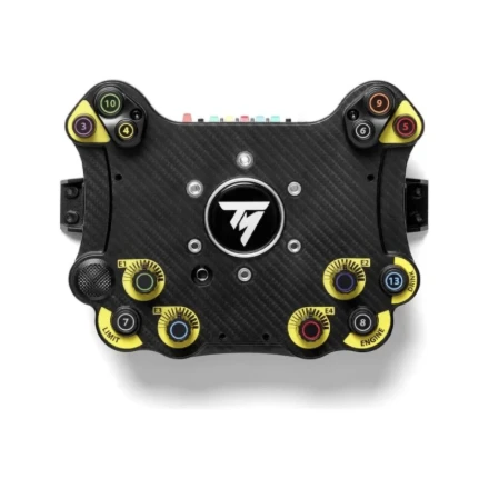 TRM Thrustmaster EVO Racing 31U Leather Juoda, Geltona Vairas Analoginis / skaitmeninis PC, PlayStation 4, PlayStation 5, XBOX One, XBOX One S, XBOX One X, XBOX Series S, XBOX Series X