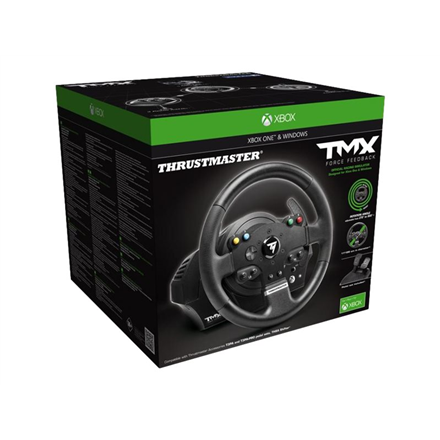 Žaidimų vairas THRUSTMASTER TMX FFB/4460136, Juodos spalvos