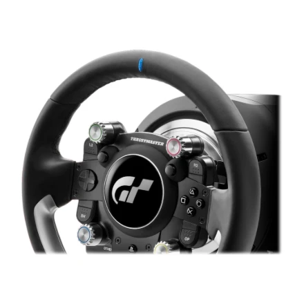 Žaidimų vairas Thrustmaster T−GT II + Baza, Juodos spalvos