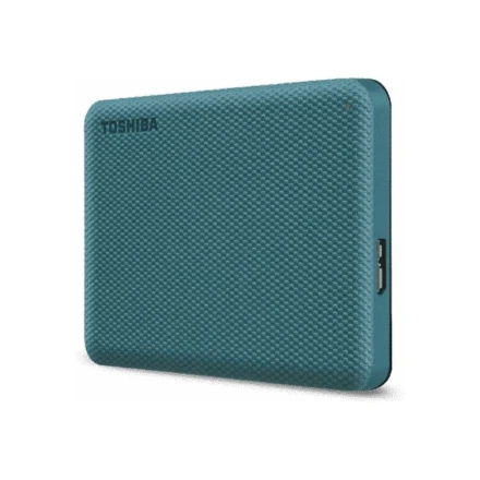 Išorinis kietasis diskas TOSHIBA Canvio Advance, žalias, 2TB