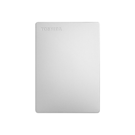 Kietasis diskas TOSHIBA Canvio Slim 1TB USB 3.2 Sidabrinis