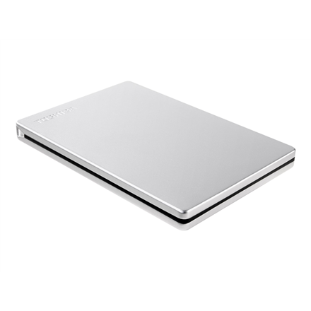 Kietasis diskas TOSHIBA Canvio Slim 1TB USB 3.2 Sidabrinis