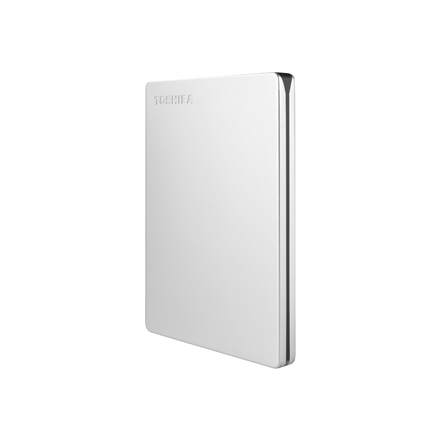 Kietasis diskas TOSHIBA Canvio Slim 1TB USB 3.2 Sidabrinis