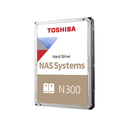 Toshiba HDD NAS N300 3.5" 6TB / 7.2k / SATA / 256MB / Patikimumas: 24x7, 180TB per metus, 1M val. / 3Y Garantija (RETAIL HDWG460EZSTAU) | Toshiba | Kietasis diskas | N300 NAS | 0 GB520 MB50 |