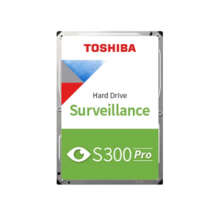 TOSHIBA BULK S300 Pro stebėjimo sistemos kietasis diskas, 8 TB, 3,5 colio, SATA, 7200 aps./min.