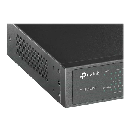 Šakotuvas TP-LINK | 24-Port Gigabit Switch | TL-SL1226P | Unmanaged | Rackmountable