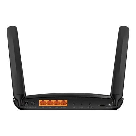 4G+ LTE maršrutizatorius TP-Link Archer MR600, Wi-Fi 5 (802.11ac), AC1200 (dvijuostis), Cat6, Gigabit, nuimamos antenos