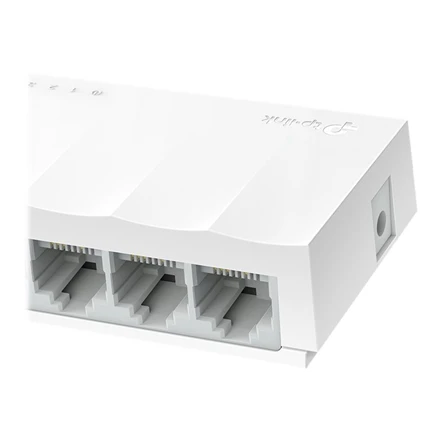 Šakotuvas TP-LINK LiteWave 5 prievadų 10/100M stalinio kompiuterio jungiklis 5 10/100M RJ45 prievadų darbalaukio plastikinis dėklas