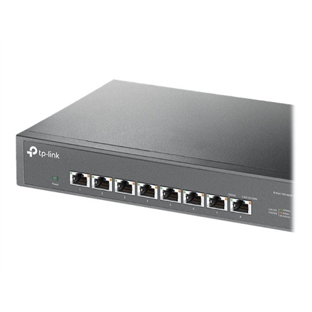 Šakotuvas TP-LINK | 8-Port 10G Switch | TL-SX1008 | Unmanaged | Desktop/Rackmountable | Power supply type External