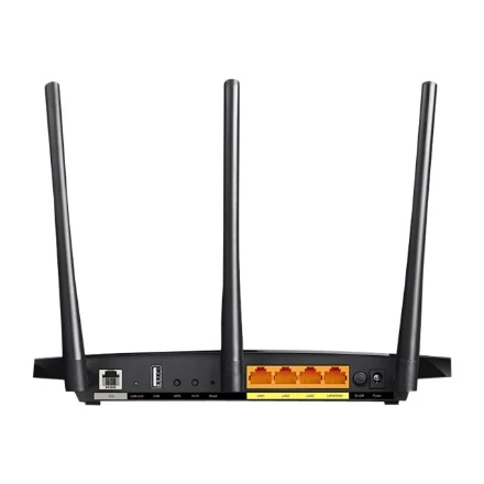 Belaidis Maršrutizatorius - TP-Link Archer AC1200 MU-MIMO VDSL/ADSL 4 LAN Prievadai Juodas