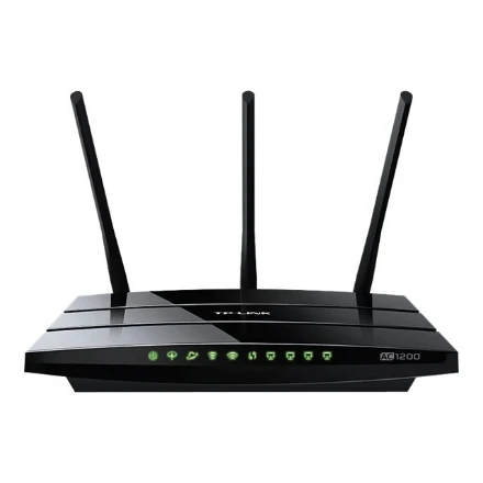 Belaidis Maršrutizatorius - TP-Link Archer AC1200 MU-MIMO VDSL/ADSL 4 LAN Prievadai Juodas