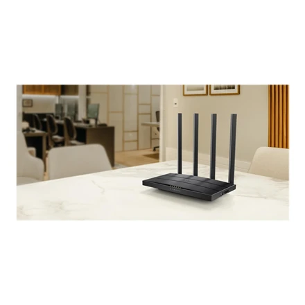 TP-LINK | AC1200 belaidis gigabito maršrutizatorius | Archer C6U | 802.11ac | 300+867 Mbit/s | 10/100/1000 Mbit/s | Ethernet LAN (RJ-45) jungtys 4 | Mesh palaikymas: Ne | MU-MiMO: Taip | Ne, mobilusis plačiajuostis ryšys: Ne | Antenos tipas: Išorinė | 1× USB 2.0