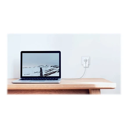 TP-LINK | AV1000 2-port Gigabit Passthrough Powerline Starter Kit | TL-PA7027P RINKINYS | 10/100/1000 Mbit/s | Ethernet LAN (RJ-45) jungtys 2 | Nėra „Wi-Fi“ | Papildomas lizdas