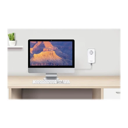 Maršrutizatorius TP-LINK | AV1300 Gigabit Passthrough Powerline Starter Kit | TL-PA8010P KIT | 1300 Mbit/s | Ethernet LAN (RJ-45) jungtys 1 | No Wi-Fi | Extra socket