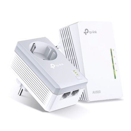Maršrutizatorius TP-LINK | AV600 Powerline Wi-Fi rinkinys | TL-WPA4226 RINKINYS | 10/100 Mbit/s | Ethernet LAN (RJ-45) jungtys 4 | 802.11n | Wi-Fi duomenų perdavimo sparta (maks.) 300 Mbit/s | Duomenų perdavimo sparta (maks.) 600 Mbit/s | Papildomas lizdas