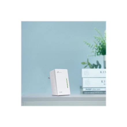 TP-LINK TL-WPA4220 „PowerLine“ tinklo adapteris 500 Mbit/ai Ethernet LAN jungtis „Wi-Fi“ Balta 1 vnt