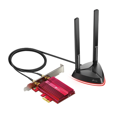 TP-LINK Archer TX3000E WLAN / Bluetooth 2402 Mbit/ai Vidinis