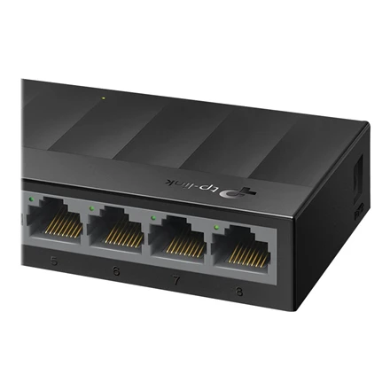 TP-LINK LiteWave 8-port Gigabit Desktop Switch 8 Gigabit RJ45 Ports Desktop Plastikinis dėklas