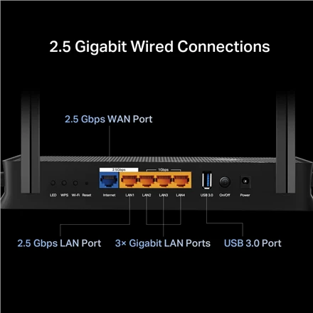 TP-LINK | Dviejų dažnių „Wi-Fi 7“ maršrutizatorius | Archer BE3600 | 802.11be | 2882 Mb/s | Tinklo ryšio palaikymas: Ne | MU-MiMO: Taip | Ne, mobilusis plačiajuostis ryšys: Ne
