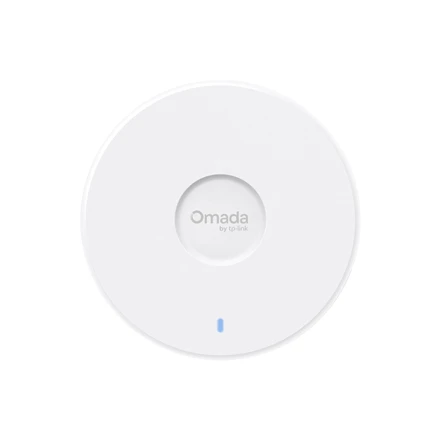 Maršrutizatorius TP-LINK Omada 7 UR - BE5000 5 srautų lubų dviejų juostų „Wi-Fi 7" prieigos taškas | EAP727 | 2,4 GHz, 5 GHz | 802.11ax | 10/100/1000/2500 Mbit/s | Ethernet LAN (RJ-45) jungtys 1 | MU-MiMO Ne | PoE+
