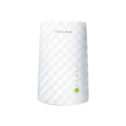 Maršrutizatorius TP-LINK | Extender | RE200 | 802.11ac | 2.4GHz/5GHz | 300+433 Mbit/s | 10/100 Mbit/s | Ethernet LAN (RJ-45) jungtys 1 | MU-MiMO No | no PoE | Antenna type 3xInternal