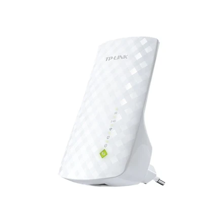 Maršrutizatorius TP-LINK | Extender | RE200 | 802.11ac | 2.4GHz/5GHz | 300+433 Mbit/s | 10/100 Mbit/s | Ethernet LAN (RJ-45) jungtys 1 | MU-MiMO No | no PoE | Antenna type 3xInternal