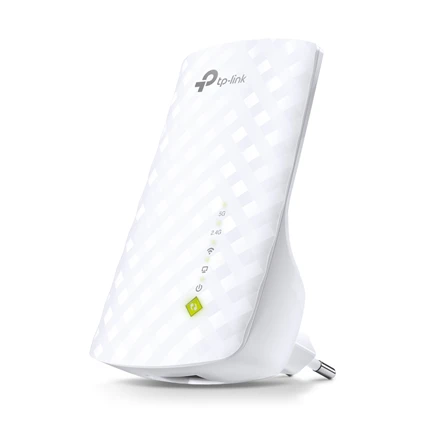 Maršrutizatorius TP-LINK | Extender | RE200 | 802.11ac | 2.4GHz/5GHz | 300+433 Mbit/s | 10/100 Mbit/s | Ethernet LAN (RJ-45) jungtys 1 | MU-MiMO No | no PoE | Antenna type 3xInternal