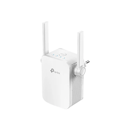 Maršrutizatorius TP-LINK AC1200 Dviejų juostų belaidis sieninis diapazono plėstuvas MediaTek 867Mbps esant 5GHz + 300Mbps esant 2,4GHz 802.11ac/a/b/g/n 1 10/100